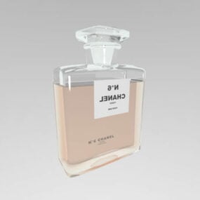 Cosmetic Chanel No5 Fragrance 3d model