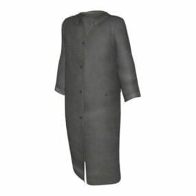 Chesterfield Overcoat Fashion 3d model