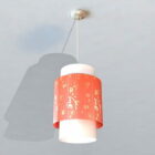 Starožitný čínský styl závěsná lampa