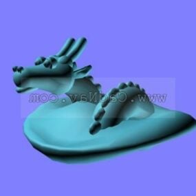 Toy Chinese Dragon 3d model