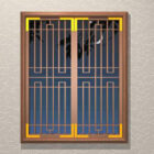 Kinesisk stil Vintage Lattice Window