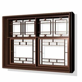 Chinese Old Style Windows 3d model