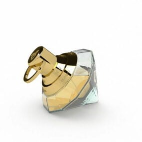 Botella de perfume Beauty Chopard Wish modelo 3d