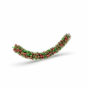 Holiday Christmas Chain Decoration 3d model
