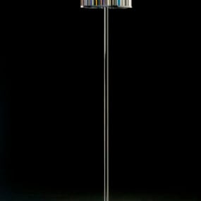 Chrome Glass Design Floor Lamp 3d model
