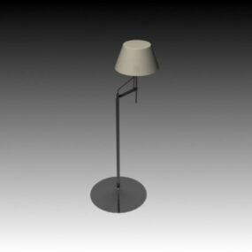 Home Chrome Floor Lamp 3d model