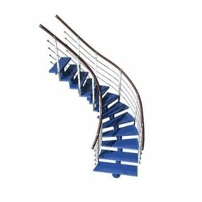 Interiør Circular Stairs 3d-modell