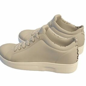 Fashion City Sneakers Canvas Shoes 3d model