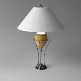 Bedroom Classic Table Lamp 3d model