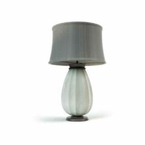 Ceramic Desk Lamp Vintage Design 3d model