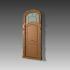 Home Classic Door With Transom