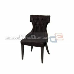 Classic Furniture Fabric Leisure Chair 3d model