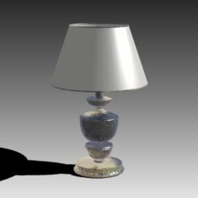 3д модель домашней настольной лампы в классическом стиле