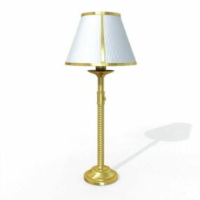 Bed Room Classical Floor Lamp 3d model