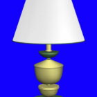 Keramisk lampe i klassisk stil
