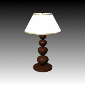Lampe de table de forme classique modèle 3D