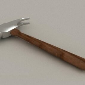 3D model ručního nářadí Claw Hammer