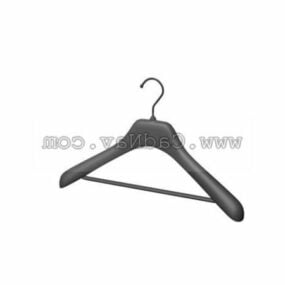 Black Shirt Clothes Hanger 3d model
