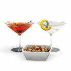 Food Cocktails And Snacks