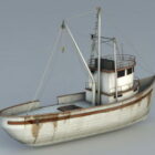 Old Commercial Fishing Boat