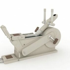 Fitness Commercial Elliptical Trainer 3d-modell