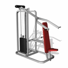 Basic Exercise Fitness Equipment 3d-modell