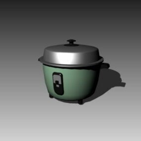 Commercial Kitchen Rice Cooker 3d model