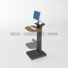 Pc Store Computer Display Table 3d model