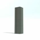 Material de hormigón de columna cuadrada