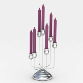 Kitchen Contemporary Candle Holders 3d model