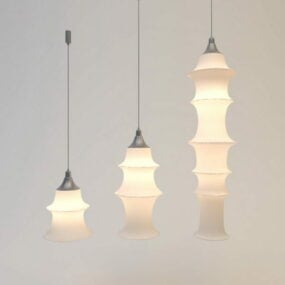 Contemporary Ceiling Pendant Light 3d model