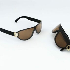 Modello 3d di occhiali da sole alla moda