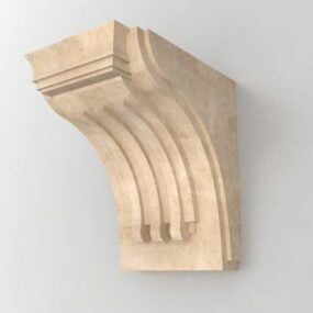 Corbel Bracket Wanddekoration 3D-Modell