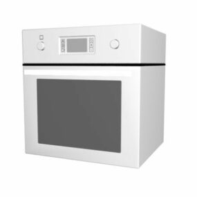 Kitchen Counter-top Microwave 3d model
