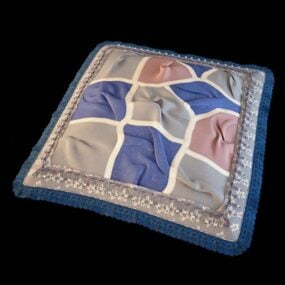 Craft Textures Cushion Pillow 3d model