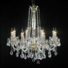 Living Room Crystal Candle Chandelier