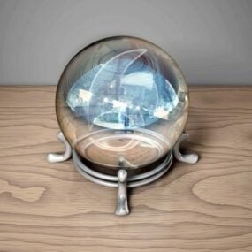 Crystal Sphere 3d μοντέλο