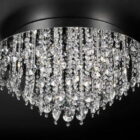 Crystal Ceiling Chandelier Luxury Style