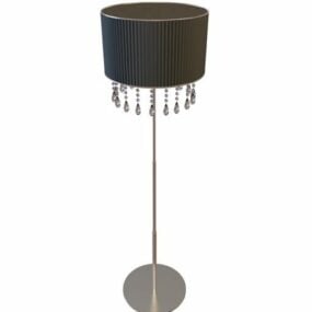 Crystal Drop Style Floor Lamp 3d model