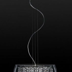 Home Lighting Crystal Pendant Lamp 3d model