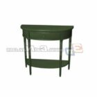 Curved Side Table Decorative