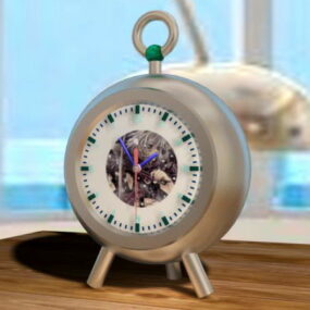 Мультяшний дитячий настінний годинник 3d модель