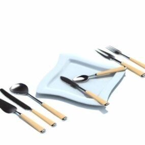 Kitchen Cutlery Sets 3d model