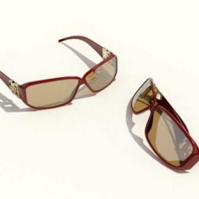 फैशन डीजी महिला धूप का चश्मा 3डी मॉडल