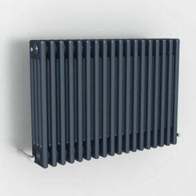 Radiador doméstico azul oscuro modelo 3d