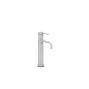 Inox Basin Bathroom Faucet 3d model