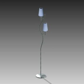 Dekoration Wohnzimmer Stehlampe 3D-Modell