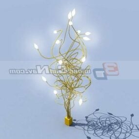 Decorative Design Metal Floor Lamp 3d model