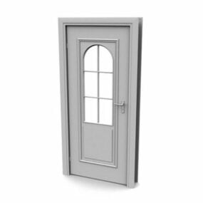 3д модель декоративной межкомнатной двери спальни