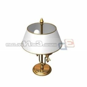 Decorative Design Brass Lamp 3d model